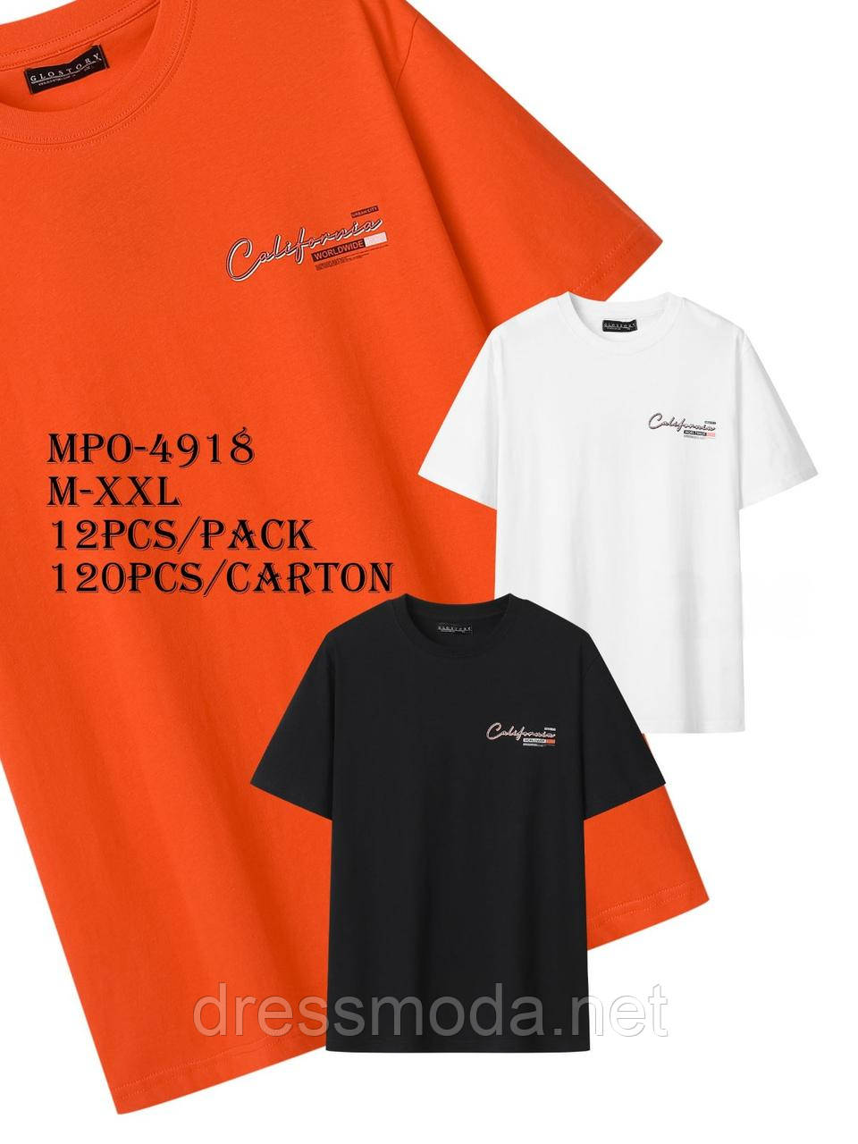 Чоловічі футболки Glo-Story M-2XL