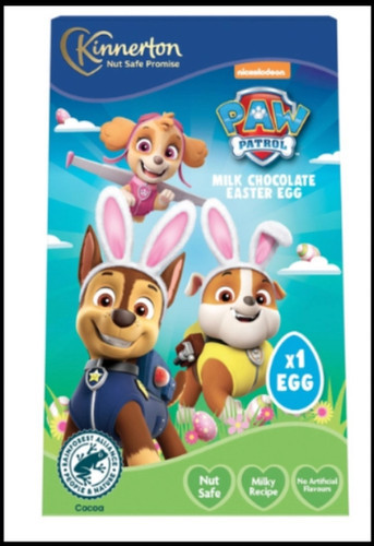 Шоколадне яйце Kinnerton Paw Patrol Easter Egg & Bar, 62 г