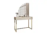 Туалетний столик на каркасі Aurora-Q Gold (кашемір/золотий), фото 6