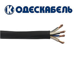 Кабель силовий гнучкий ВВГнг-LS 4х6 мм 2 мідний багатожильний (5-й клас гнучкості), Одескабель