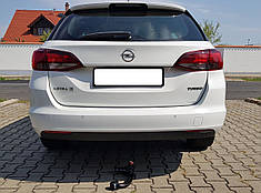 Фаркоп Opel Astra K Sports Tourer 2016-2022 (Опель Астра К універсал) швидкоз'ємний гак на ключах