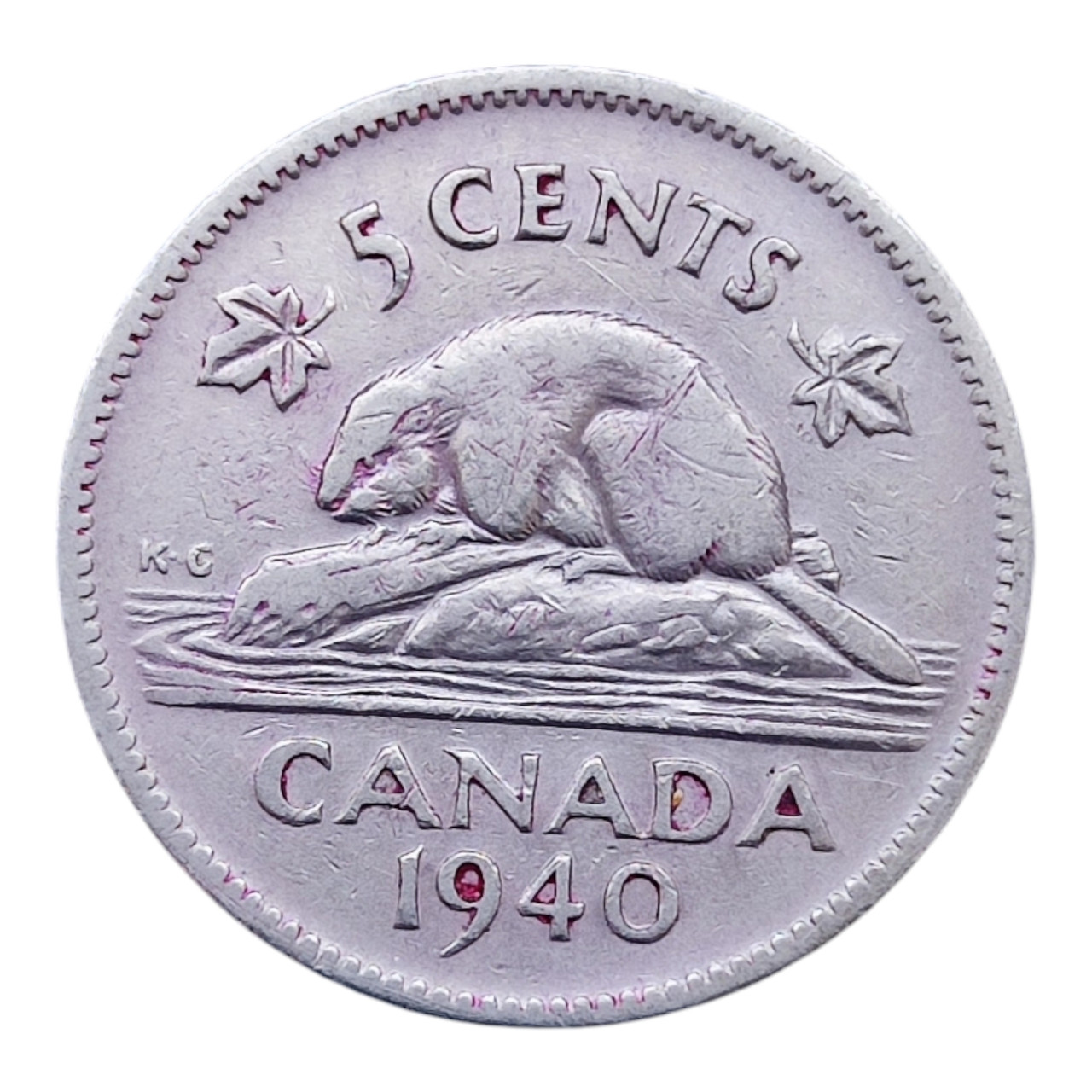 Канада 5 центів, 1940, фото 1