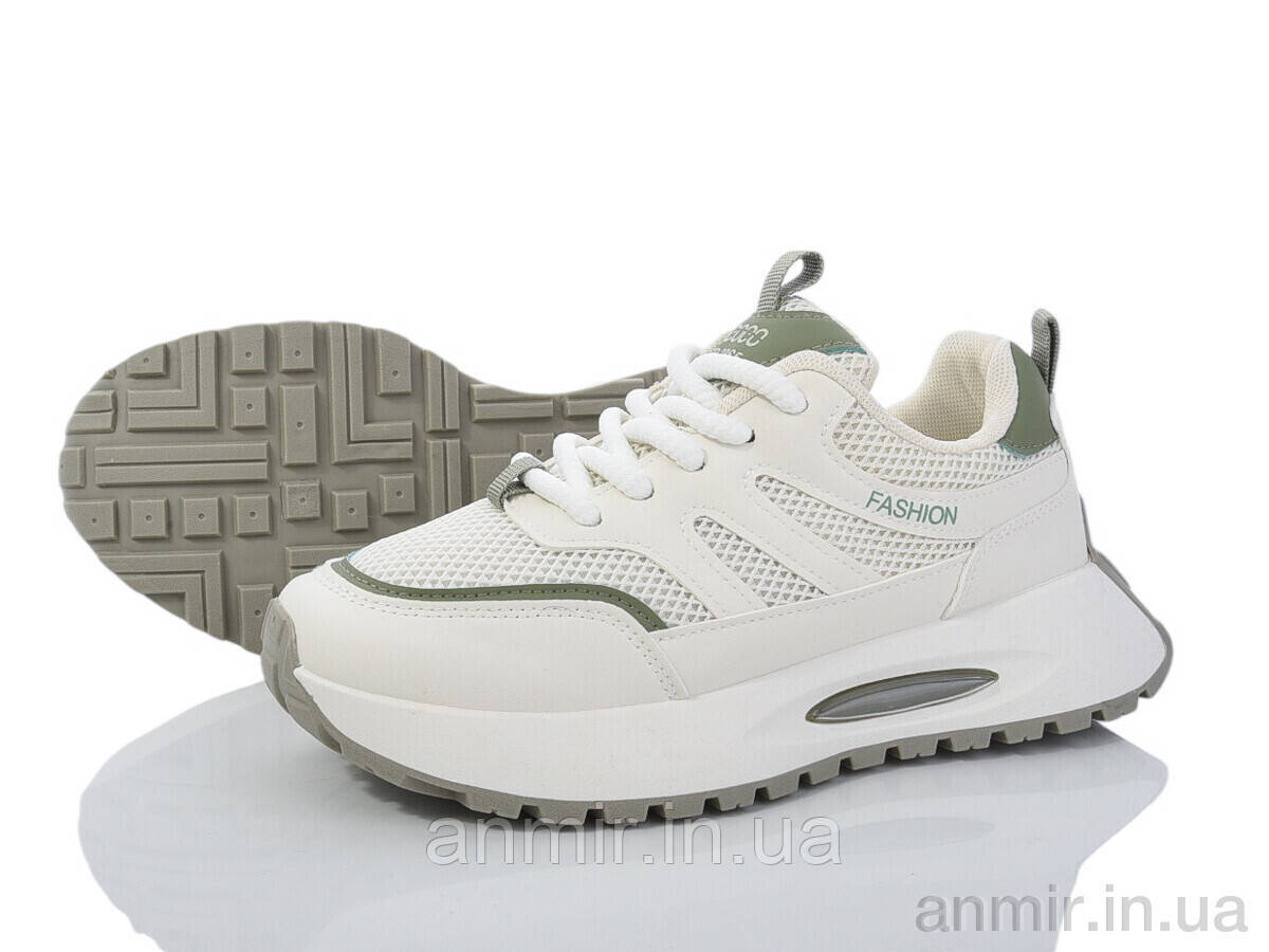 Кросівки дорослі жіночі весна/осінь 176-43-1 white (36-41) "Violeta" купити гуртом на 7км.