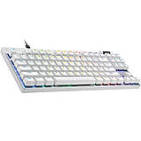 Клавіатура Logitech G PRO X TKL Rapid White (920-013242) ( Білий ) DS, фото 3