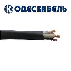 Кабель силовий гнучкий ВВГнг-LS 4х10 мм 2 мідний багатожильний (5-й клас гнучкості), Одескабель