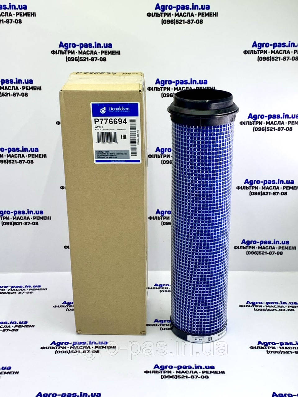 Повітряний фільтр P776694, 176169.0, AF1842, PA2837, E114LS, LXS41/1, 479982, AZ25494, AZ25498, фото 1