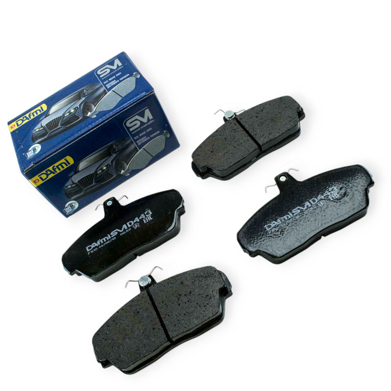 Колодки гальмівні передні газель (dafmi semi metallic - середня) d443sm, фото 1