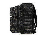 Рюкзак U.S. Assault Large Pack Mil-Tec (Німеччина) molle 36літрів  BLACK CAMO, фото 5