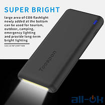 Зовнішній акумулятор (Power Bank) TOOSPON 30000 mAh Black, фото 5