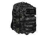 Рюкзак U.S. Assault Large Pack Mil-Tec (Німеччина) molle 36літрів  BLACK CAMO, фото 3