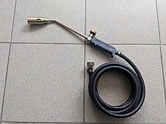 Пропановий пальник з регулятором полум'я сопло 28мм у комплекті з 4 метрами шланга для підключення до балона