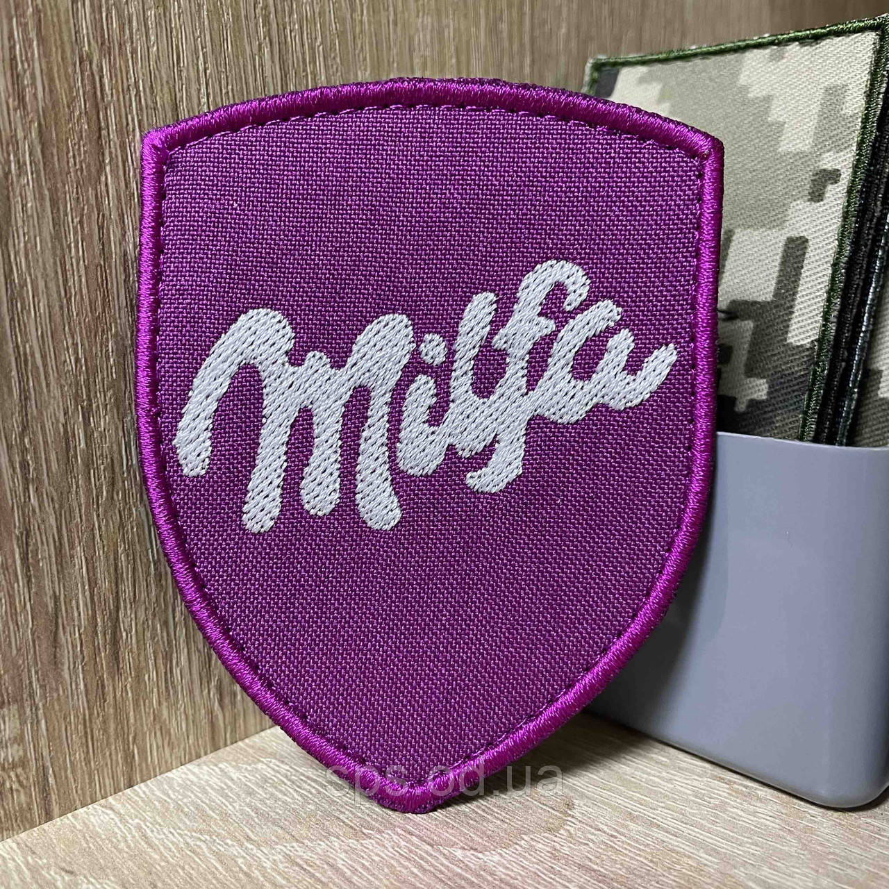 №468 Шеврон «Milfa/Мілфа» 9*7 см