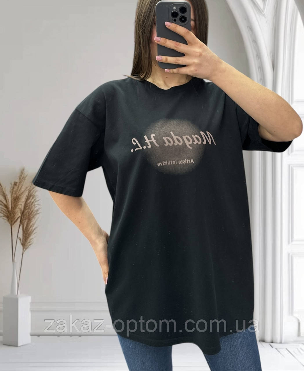 Футболка жіноча оптом (S-L) Китай 25062-133155