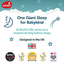Rockit USB-перезарядна гойдалка, Rock-It, оригінальна портативна дитяча гойдалка, м'яко допомагає заснути в, фото 5