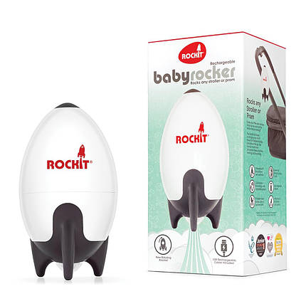 Rockit USB-перезарядна гойдалка, Rock-It, оригінальна портативна дитяча гойдалка, м'яко допомагає заснути в, фото 1