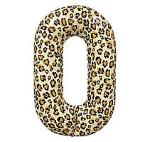 Фольгована цифра Slim STAR Леопард 0 40" (102см) в упаковці