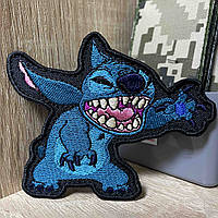 №471 Шеврон «Стіч/ Stitch» 7,2*9 см