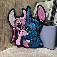 №472 Шеврон «Ліло і Стіч/ Lilo & Stitch» 8,5*7,5 см