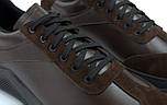 Взуття великих розмірів 50 49 48 47 46 коричневі полегшені чоловічі кросівки повсякдені Rosso Avangard DolGa Run Brown BS, фото 7