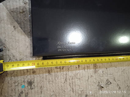 Полиця для торгового стелажу 300*600 (глибина*ширина) чорна 000063468