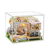 Румбокс Котяче Кафе конструктор DIY Cat Cafe M2111 + купол, фото 2