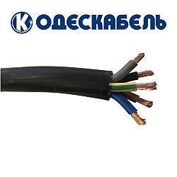 Кабель силовий гнучкий ВВГнг-LS 5х4 мм 2 мідний багатожильний (5-й клас гнучкості), Одескабель