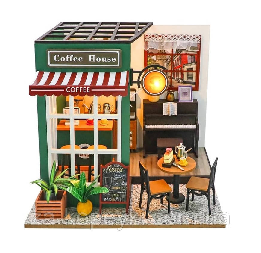 Румбокс Кав'ярня Afternoon Cafe Інтер'єрний конструктор PC-2311, фото 1