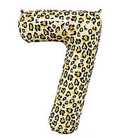 Фольгована цифра Slim STAR Леопард 7 40" (102см) в упаковці