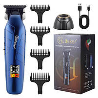Професійний тример для окантовки Hatteker Cordless Blue (HT-6029-BLU), фото 6