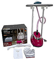 Підлоговий відпарювач для прасування одягу, Вертикальна парова праска Zepline ZP-129 для різних типів тканин