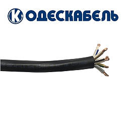 Кабель силовий гнучкий ВВГнг-LS 5х6 мм 2 мідний багатожильний (5-й клас гнучкості), Одескабель