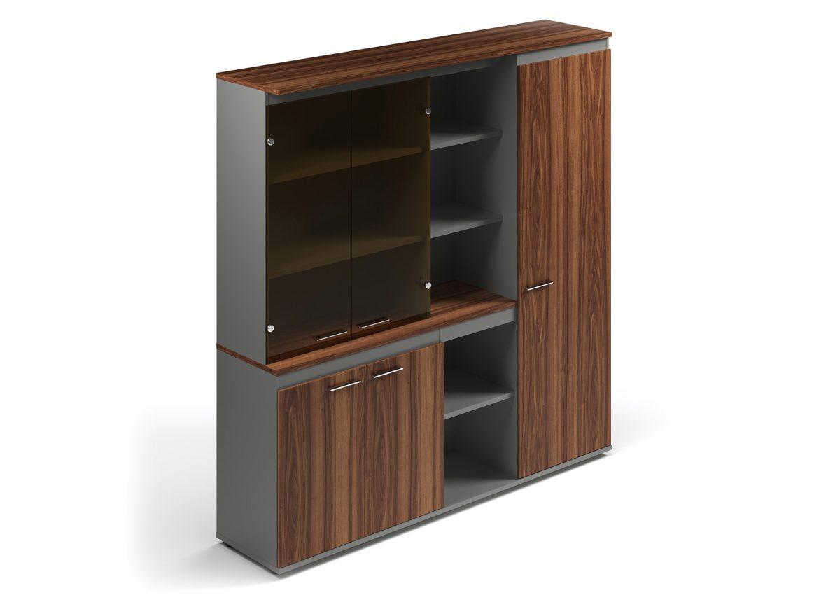 Шафа - гардероб Діалог D5_17_20 L1950 W450 H2000 mm, фото 1