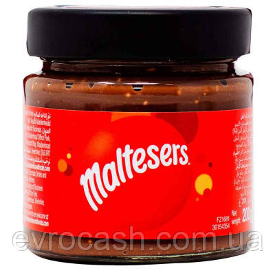 Шоколадна паста Spread Malтеsers зі шматочками печива 200 гр, фото 1