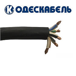 Кабель силовий гнучкий ВВГнг-LS 5х10 мм 2 мідний багатожильний (5-й клас гнучкості), Одескабель