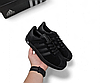 Кросівки чоловічі Adidas Gazelle Black Shoes кеди Адідас Газелі чорні замшеві, фото 9