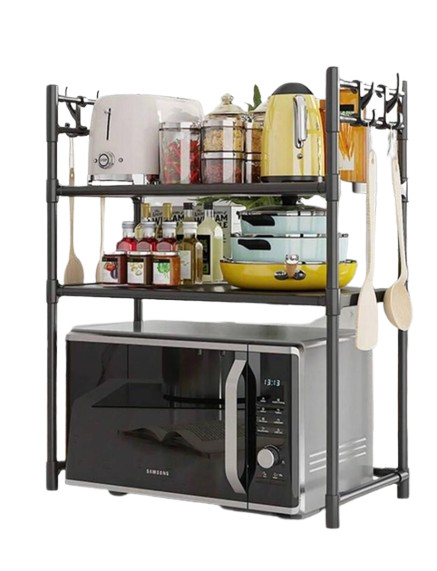 Полиця-стелаж над мікрохвильовкою Kitchen Racks YX9121-3