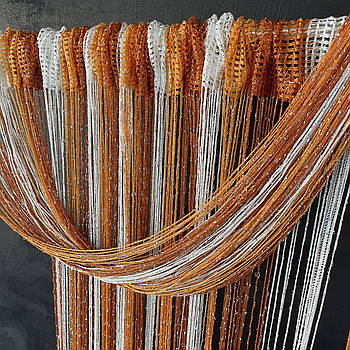 Штори з ниток для будинку спальні кімнати, штори-нитки на кухню балкон вікна двері, штори на дверний отвір, нитяні штори для