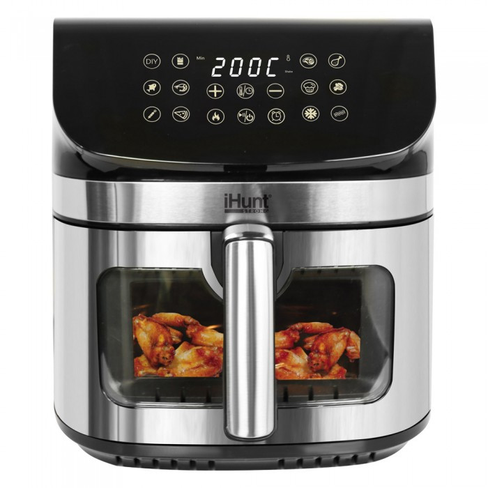 Ультрафритюрниця iHunt Bro Air Fryer з гарячим повітрям, швидким приготуванням і зниженою кількістю олії