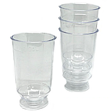 Чарки на ніжці склоподібні 50 мл 40 шт, фото 4