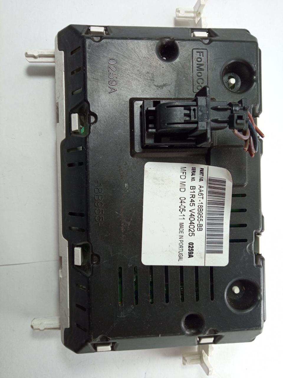 Дисплей інформаційний Ford Fiesta AA6T18B955BB / AA6T-18B955-BB / B1R45V404025 / B1R45 V404025, фото 1