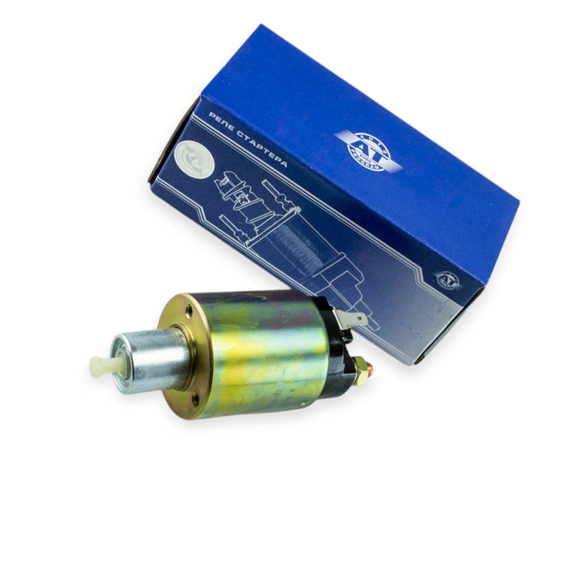 Реле втягуюче lanos (3 отв тип delco) (таврія на пост.магнітах) at, фото 1