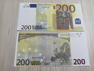 Сувенірні гроші "200 євро"