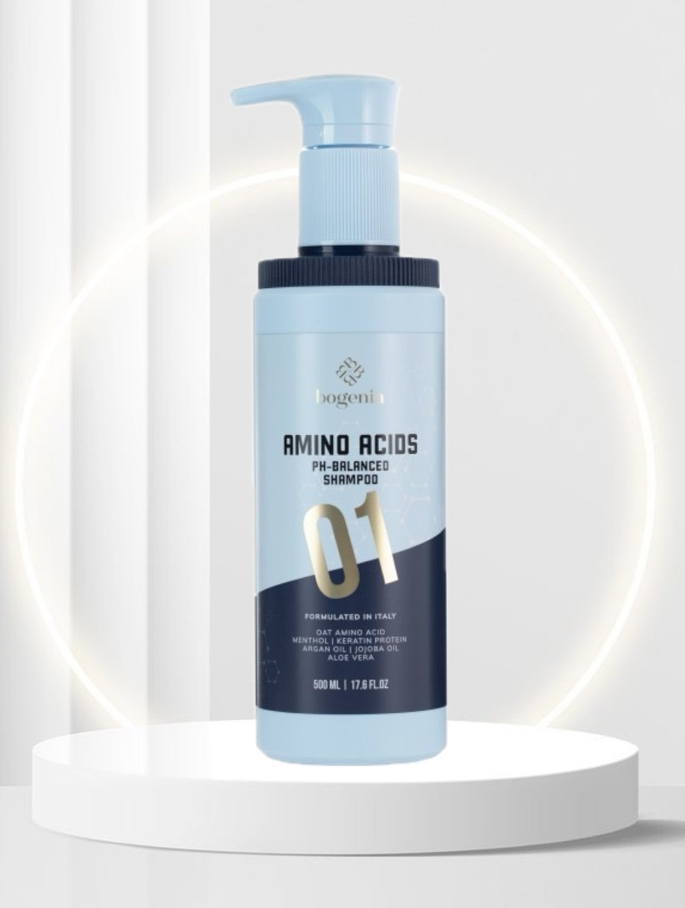 Шампунь для волосся з амінокислотами Amino Acids Shampoo Bogenia, 500  мл, фото 1