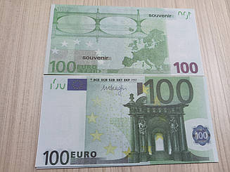 Сувенірні гроші "100 євро"