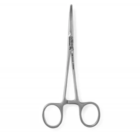 Затискач кровоспинний Kelly вигнутий 14 см DE-1110