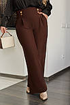 Штани жіночі широкі "Intro" Батал, фото 6