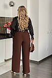 Штани жіночі широкі "Intro" Батал, фото 10