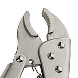 Кліщі затискні Polax універсальні напівкруглі 250 мм (35-030), фото 4