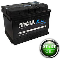 АКБ MOLL 60Ah 600A X-TRA Charge (h=175)