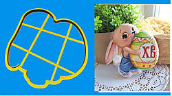 Пластикова вирубка "Зайка №91"